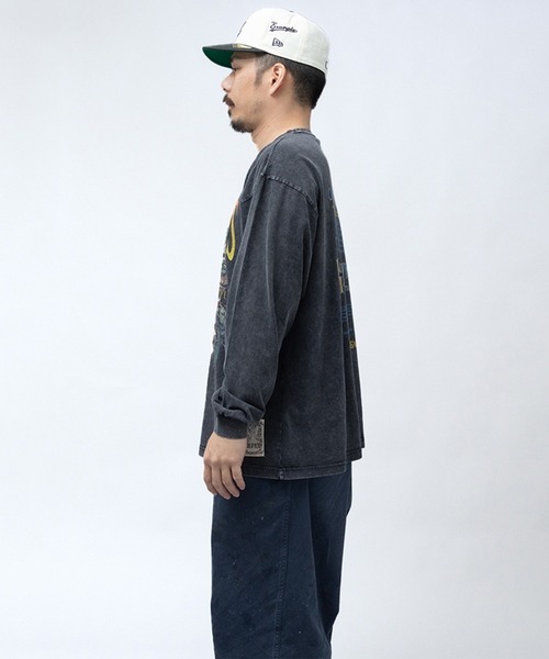 EXAMPLE(エグザンプル)の「EXAMPLE ”WORK OF FICTION” OLYMPIANS L/S TEE(Tシャツ/カットソー・メンズ・ブラック系その他・L/M/XXL/XL)」の6枚目の写真