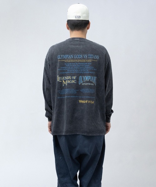 EXAMPLE(エグザンプル)の「EXAMPLE ”WORK OF FICTION” OLYMPIANS L/S TEE(Tシャツ/カットソー・メンズ・ブラック系その他・L/M/XXL/XL)」の5枚目の写真