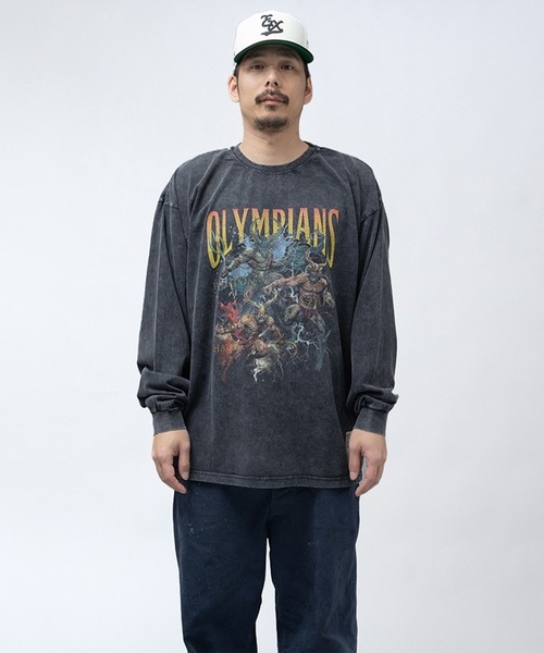 EXAMPLE ”WORK OF FICTION” OLYMPIANS L/S TEE（Tシャツ