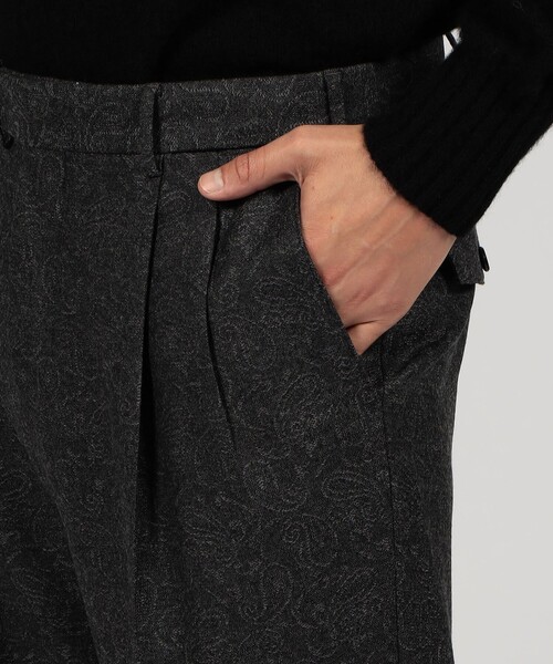 PT TORINO（ピーティートリノ）の「PT TORINO Carrot Fit ウール 2プリーツパンツ（スラックス・メンズ・グレー系その他/グリーン系その他・44）」の7枚目の写真