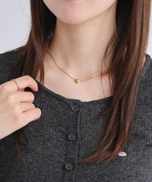 【関税込み】Lanvin ゴールド Melodie ハート ネックレス Lanvin: Gold Mélodie Heart Necklace | SSENSE 日本
