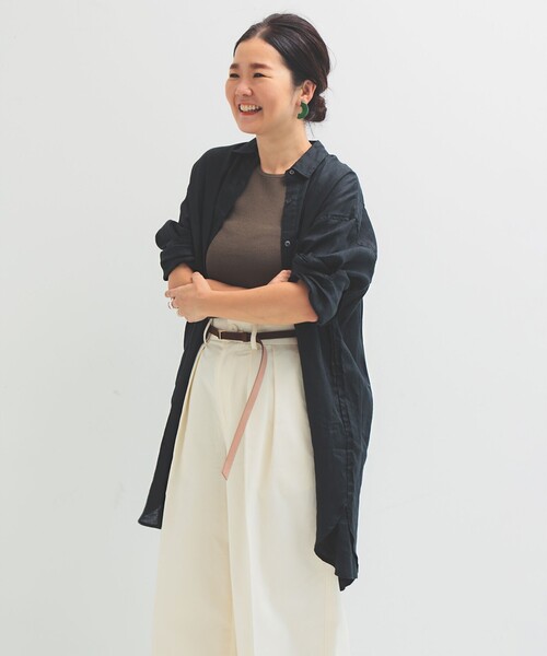 Demi-Luxe BEAMS ビーチサイド シャツ .M 白 ビーチサイド シャツ .M（シャツ/ブラウス）｜Demi-Luxe BEAMS
