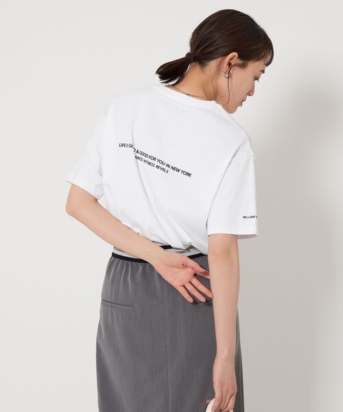 green label relaxing(グリーンレーベルリラクシング)の「【別注】<WILLIAM KLEIN>プリント Tシャツ(Tシャツ/カットソー・レディース・その他2/その他1・FREE)」の3枚目の写真
