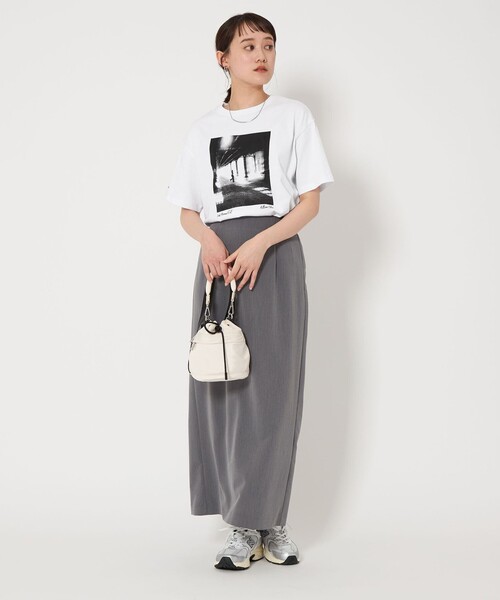 green label relaxing(グリーンレーベルリラクシング)の「【別注】<WILLIAM KLEIN>プリント Tシャツ(Tシャツ/カットソー・レディース・その他2/その他1・FREE)」の4枚目の写真