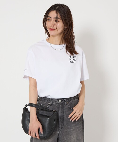 green label relaxing(グリーンレーベルリラクシング)の「【別注】<WILLIAM KLEIN>プリント Tシャツ(Tシャツ/カットソー・レディース・その他2/その他1・FREE)」の6枚目の写真