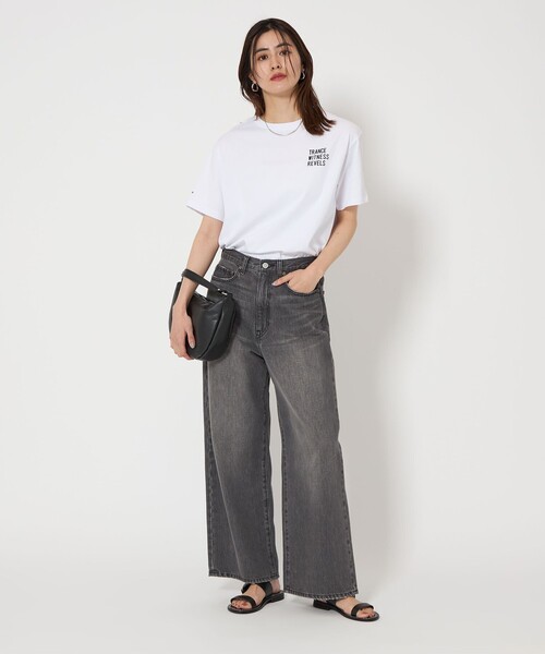 green label relaxing(グリーンレーベルリラクシング)の「【別注】<WILLIAM KLEIN>プリント Tシャツ(Tシャツ/カットソー・レディース・その他2/その他1・FREE)」の8枚目の写真