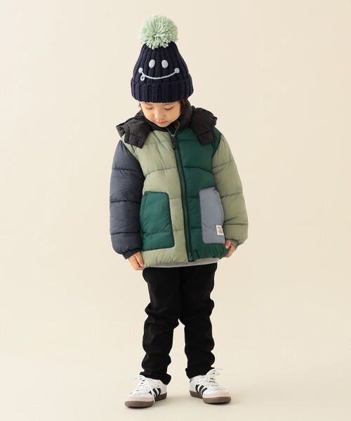 BEAMS mini（ビームスミニ）の「機能綿 フード ブルゾン 2025FW（90～150cm）（ブルゾン・キッズ・その他/ネイビー/ベージュ・140/130/90/150/120/110/100）」の19枚目の写真
