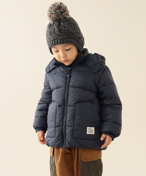 BEAMS mini（ビームスミニ）の「機能綿 フード ブルゾン 2025FW（90～150cm）（ブルゾン・キッズ・その他/ネイビー/ベージュ・140/130/90/150/120/110/100）」の21枚目の写真