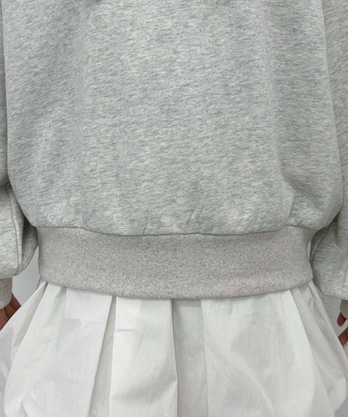 archives（アルシーヴ）の「バックプリントフーディー（パーカー・レディース・アイボリー/ブラック/グレー・MEDIUM）」の14枚目の写真