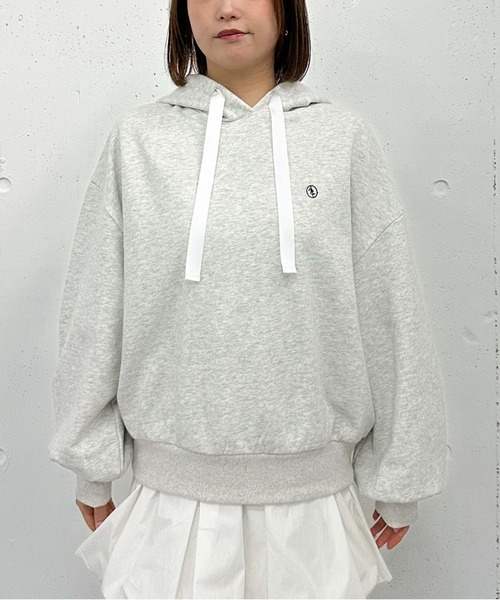 archives（アルシーヴ）の「バックプリントフーディー（パーカー・レディース・アイボリー/ブラック/グレー・MEDIUM）」の19枚目の写真