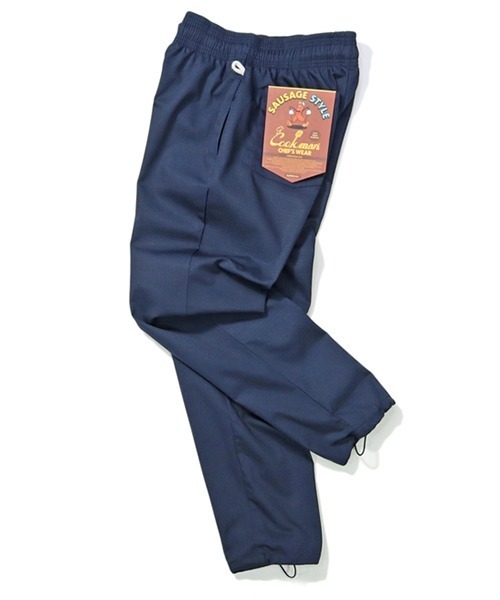 COOKMAN(クックマン)の「Cookman クックマン シェフパンツ イージーパンツ ワイドパンツ Sausage Style Ripstop Navy(その他パンツ・メンズ・ネイビー・LARGE/X-LARGE/XX-LARGE)」の10枚目の写真