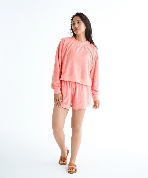BILLABONG（ビラボン）の「BILLABONG レディース 【WAVE HAZE】 SUN TEMPO SHORT ショートパンツ 【2025年春夏モデル】/ビラボンウエストゴムドローコード付きショートパンツ（その他パンツ・レディース・マルチ/グリーン系その他・SMALL）」の7枚目の写真