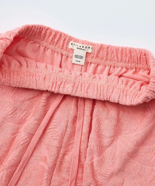 BILLABONG（ビラボン）の「BILLABONG レディース 【WAVE HAZE】 SUN TEMPO SHORT ショートパンツ 【2025年春夏モデル】/ビラボンウエストゴムドローコード付きショートパンツ（その他パンツ・レディース・マルチ/グリーン系その他・SMALL）」の8枚目の写真