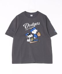 【PEANUTS×MLB】オリジナルデザイン Tシャツ ヤンキース ドジャース カブス