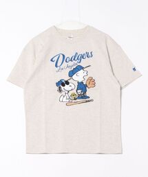 【PEANUTS×MLB】オリジナルデザイン Tシャツ ヤンキース ドジャース カブス