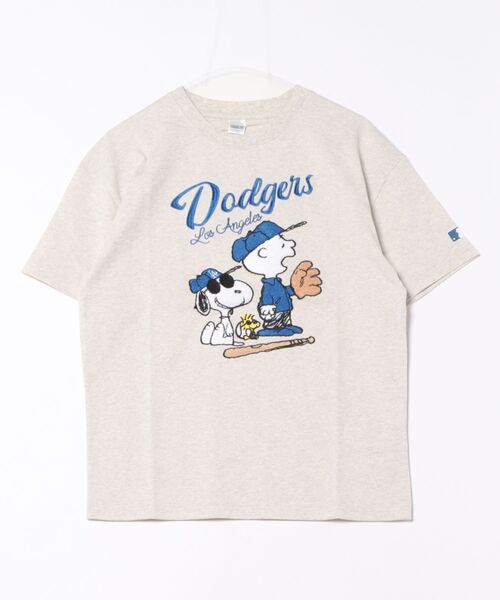 MLB(メジャーリーグベースボール)の「【PEANUTS×MLB】オリジナルデザイン Tシャツ ヤンキース ドジャース カブス(Tシャツ/カットソー・メンズ・パープル系その他/ホワイト系その他3/ブルー系その他2/ベージュ系その他/ホワイト系その他/ホワイト系その他2/ブラック系その他3/ベージュ系その他6/ブラック系その他6/ホワイト系その他4/ホワイト系その他5/ブルー系その他4/パープル系その他5/ベージュ系/ホワイト系1/ブルー系/ブラック系1/ブラック系その他7/ベージュ系その他7・X-LARGE/MEDIUM/LARGE)」の14枚目の写真