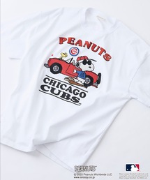 【PEANUTS×MLB】オリジナルデザイン Ｔシャツ ヤンキース ドジャース カブス