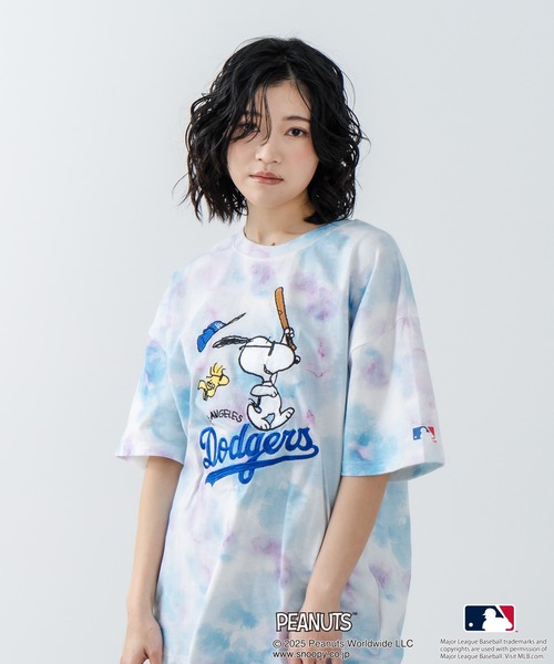 PEANUTS×MLB】オリジナルデザイン Tシャツ ヤンキース