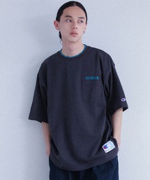Champion（チャンピオン）の「【Champion】『Champion配色ロゴ半袖Ｔシャツ』（Tシャツ/カットソー・メンズ）」