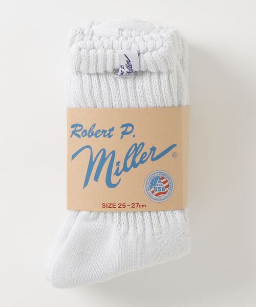 MILLER（ミラー）の「Robert P. Miller / 綿混ジャスト丈ソックス　3P / 312C（ソックス/靴下・メンズ・グレー/その他/ホワイト/ブラック・25-27CM）」の11枚目の写真