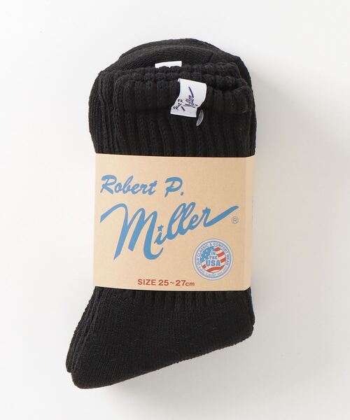MILLER（ミラー）の「Robert P. Miller / 綿混ジャスト丈ソックス　3P / 312C（ソックス/靴下・メンズ・グレー/その他/ホワイト/ブラック・25-27CM）」の12枚目の写真