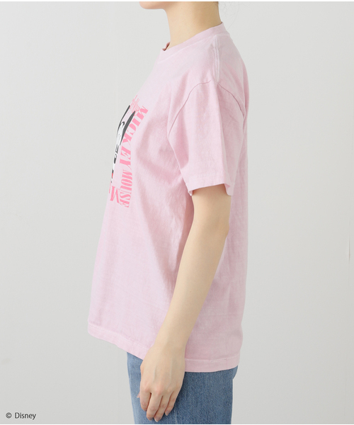 JOINT WORKS（ジョイントワークス）の「GOOD ROCK SPEED/グッドロックスピード/Disney / Tシャツ（Tシャツ/カットソー・レディース・ピンク・SMALL）」の7枚目の写真