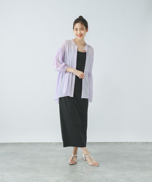 CstL様 リクエスト 2点 まとめ商品 セール】エアリーリラックスペプラム/287479（シャツ/ブラウス