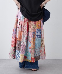 NAO（ナオ）の「【India series】パッチワークスカート（スカート）」