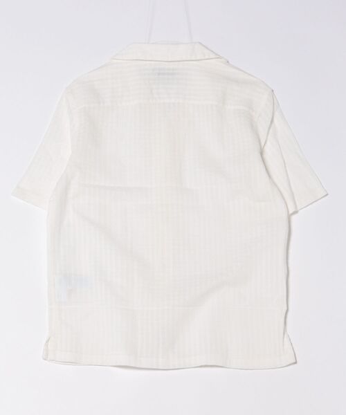 ALLSAINTS(オールセインツ)の「SHAW SHORT SLEEVE SHIRT | SHAW 半袖 シャツ(シャツ/ブラウス・メンズ・ホワイト・S/M/L/XS)」の9枚目の写真