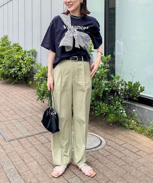 NOLLEYS【新品未使用】リネン混 グリーン ダブル ジャケット ワイドパンツ 楽天市場】スーツ パンツ レディース うすカル ストレッチ