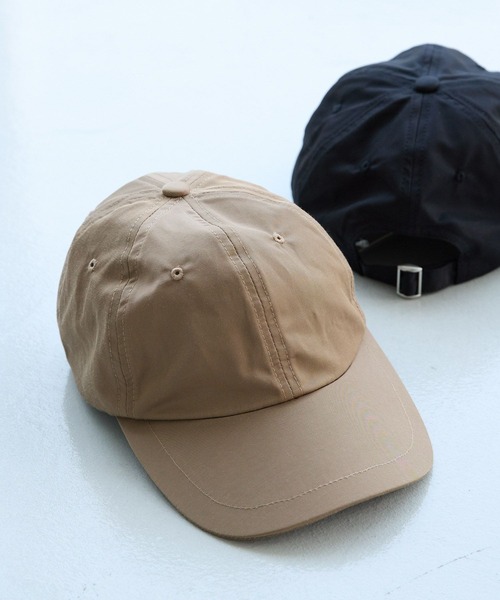 Andemiu（アンデミュウ）の「撥水キャップ418517（キャップ・レディース・ダークベージュ/ブラック・FREE）」の2枚目の写真