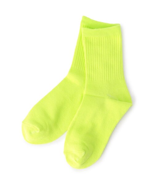 BREEZE(ブリーズ)の「カラフルソックス(ソックス/靴下・キッズ・ライム/ピンク/イエロー/オレンジ/ブルー・15 /18/21)」の3枚目の写真