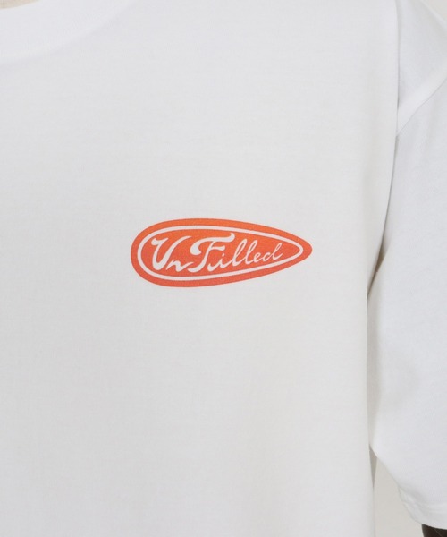 UN-FILLED(アンフィルド)の「mt9704- GERBERA MECHANIC HEAVY WEIGHT T-SHIRT Tシャツ(Tシャツ/カットソー・メンズ・ホワイト/サンドベージュ・XL/M/L)」の21枚目の写真