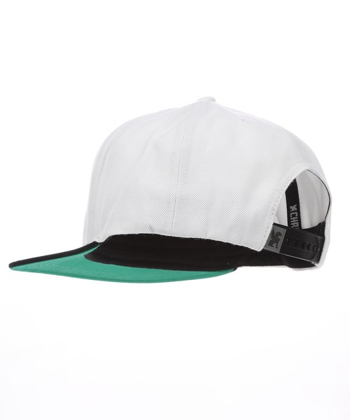 CHROME（クローム）の「CHROME/クローム キャップ FLTV 6 PANEL CAP JP203WHBK（キャップ・メンズ・ホワイト×ブラック・FREE）」の3枚目の写真