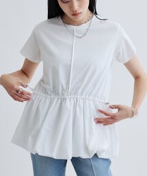 GALLEST | スピンドルペプラムカットソー(Tシャツ/カットソー)