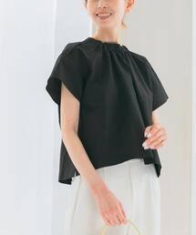 URBAN RESEARCH ROSSO WOMEN | シアサッカーショートギャザーブラウス(シャツ/ブラウス)