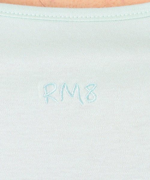 Room no.8(ルームエイト)の「Room no.8/ルームエイト スムースコットンネックオープントップス(Tシャツ/カットソー・レディース・グリーン/ベージュ/ブラック/ホワイト・FREE)」の9枚目の写真