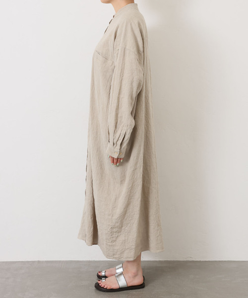 試着のみ ジャーナルスタンダード ジップアップ グレー シャツ