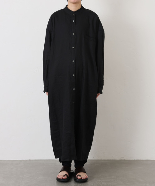 journal standard luxe リネン100%ボーダーワンピース セール】リネン ベアワンピース（ワンピース）｜JOURNAL