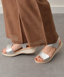 inter-chaussures | 【Oh my Sandals】ベルクロローヒールサンダル(E52500)(サンダル)