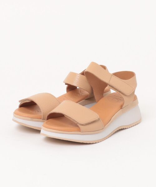 inter-chaussures(インターショシュール)の「【Oh my Sandals】ベルクロローヒールサンダル(E52500)(サンダル・レディース・ブラック/アイボリー/マルチ/シルバー/キャメル・35/36/37/38/39)」の19枚目の写真