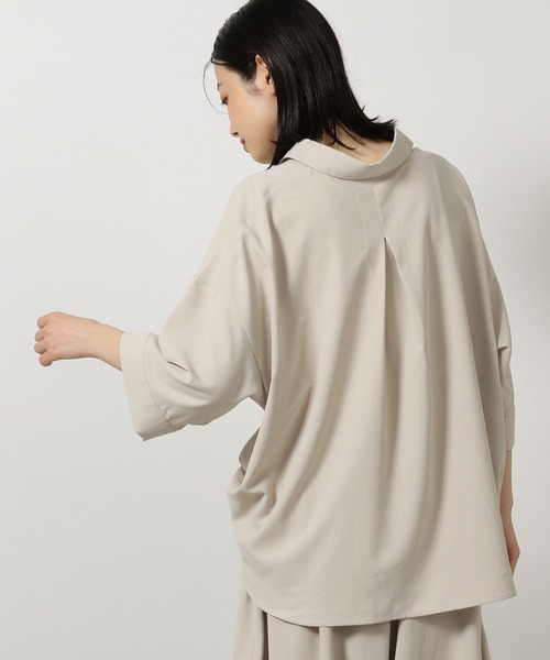 LAKOLE(ラコレ)の「【セットアップ対応・多機能付き】サップ抜け襟シャツ / 570736(シャツ/ブラウス・レディース・テラコッタ/ネイビー/ライトベージュ/チャコールグレー・FREE)」の22枚目の写真