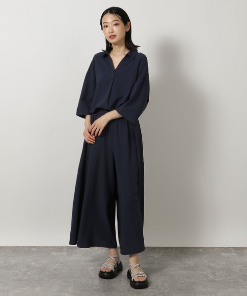 LAKOLE(ラコレ)の「【セットアップ対応・多機能付き】サップ抜け襟シャツ / 570736(シャツ/ブラウス・レディース・テラコッタ/ネイビー/ライトベージュ/チャコールグレー・FREE)」の21枚目の写真