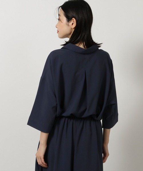 LAKOLE(ラコレ)の「【セットアップ対応・多機能付き】サップ抜け襟シャツ / 570736(シャツ/ブラウス・レディース・テラコッタ/ネイビー/ライトベージュ/チャコールグレー・FREE)」の16枚目の写真