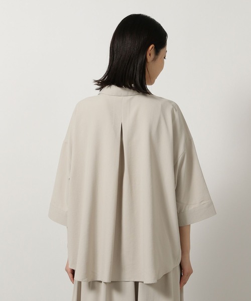 LAKOLE(ラコレ)の「【セットアップ対応・多機能付き】サップ抜け襟シャツ / 570736(シャツ/ブラウス・レディース・テラコッタ/ネイビー/ライトベージュ/チャコールグレー・FREE)」の13枚目の写真