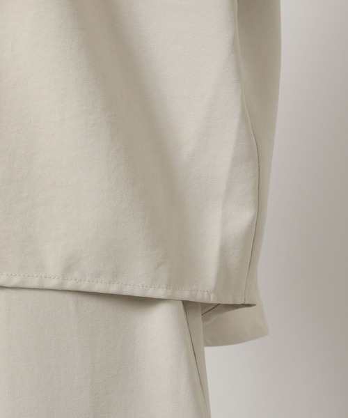 LAKOLE(ラコレ)の「【セットアップ対応・多機能付き】サップ抜け襟シャツ / 570736(シャツ/ブラウス・レディース・テラコッタ/ネイビー/ライトベージュ/チャコールグレー・FREE)」の9枚目の写真