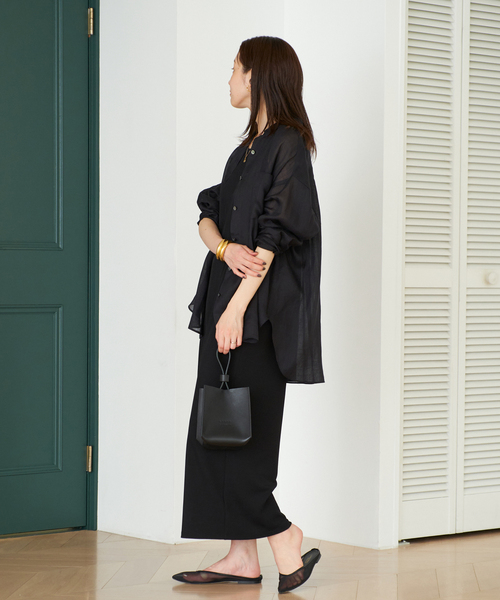 PURE RAMIE SHEER シャツ（シャツ/ブラウス）｜Plage