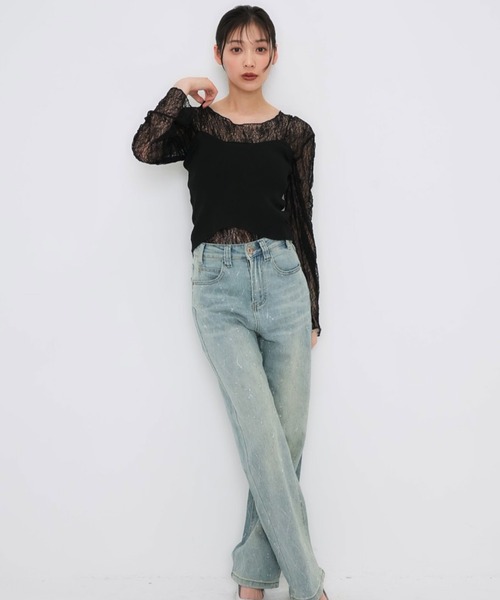 【早く売りたいので値下げ！エピヌ】スワンニット epine エピヌ é animal knit ニット スワン - メルカリ