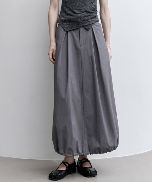 TAGEECHITA ヘムバルーンリンクルスカートS HEM BALLOON WRINKLE SKIRT / ヘムバルーンリンクルスカート