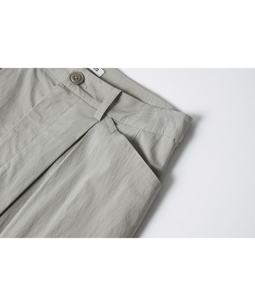 tageechita（タジチタ）の「【tageechita】ミドルライズ Aライン バルーンスカート（ タック×カーゴ風）（スカート・レディース・アッシュグレー/チャコールアッシュ・S/M/L）」の12枚目の写真